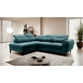 Eltap Noble Lukso Corner Pull-Out Sofa 201x255x100cm, Green (CO-NOB-LT-39LU) | Sofas | prof.lv Viss Online