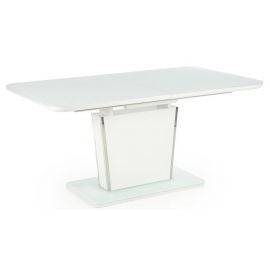 Стол раскладной Halmar Bonary 160x90 см, белый | Стеклянные столы | prof.lv Viss Online