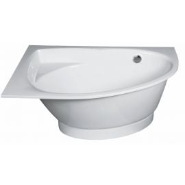 Spn Olivia 100x150cm Bathtub Left Side, White (BT-524-L) | Corner baths | prof.lv Viss Online