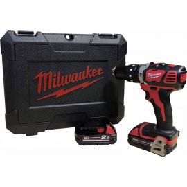 Milwaukee M18 BDD-202C Cordless Screwdriver/Drill 18V 2x2Ah (4933443555) | Screwdrivers | prof.lv Viss Online