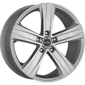 Mak Stone 5 Silver 5-Spoke Wheels 7.5x18, 5x120 (F75805TSI50IG3X) | Discs | prof.lv Viss Online