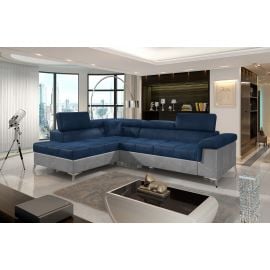 Eltap Eridano Monolith/Monolith Corner Pull-Out Sofa 202x275x90cm, Blue (ERI_53) | Corner couches | prof.lv Viss Online