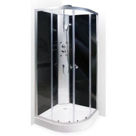 Gotland Freja 80x80cm, H=195cm SW R-95 Massage Shower Cabin White (441500) | Shower cabines | prof.lv Viss Online