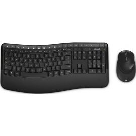 Klaviatūra + Pele Microsoft Comfort Desktop 5050 US Melna (PP4-00019) | Klaviatūras | prof.lv Viss Online