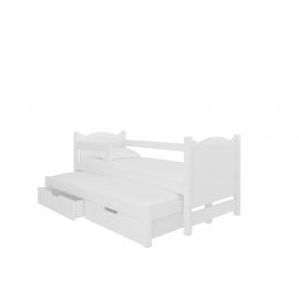 Детская кровать Adrk Campos 188x81x80 см с матрасом | Детские кровати | prof.lv Viss Online