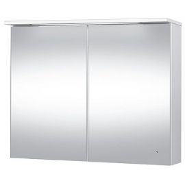 Riva SV 90-2 Mirror Cabinet, White (SV 90-2 White)