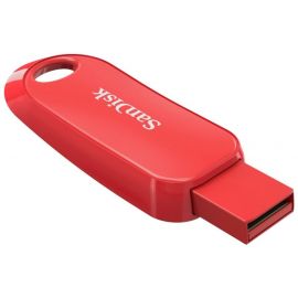 Флеш-накопитель SanDisk Cruzer Snap USB 2.0, 32 ГБ, красный (SDCZ62-032G-G35R) | Sandisk | prof.lv Viss Online