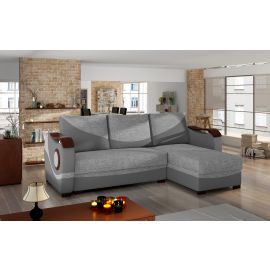 Eltap Puerto Sawana/Soft Corner Pull-Out Sofa 57x235x90cm, Grey (A_p_04) | Corner couches | prof.lv Viss Online