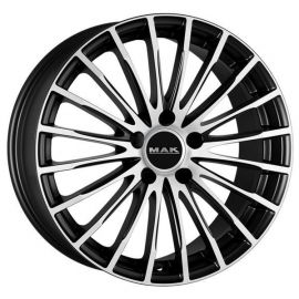 Mak Fatale Glossy Black Wheels 7.5x17, 5x100 (F7570FAIB35P) | Mak | prof.lv Viss Online