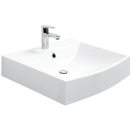 Мини-умывальник Paa Step для ванной комнаты из искусственного камня 50x60 см (ISTE/00) | Каменные раковины | prof.lv Viss Online