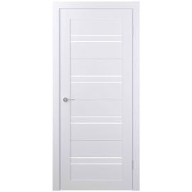 Portman Sempra 03 DO 21-10 Laminated Door Set - Frame, Box, Hinges, Lock, White PVC | Portman | prof.lv Viss Online