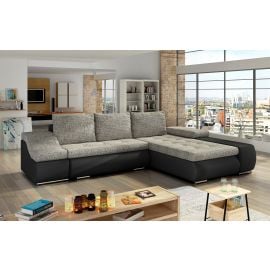 Stūra Dīvāns Izvelkams Eltap Ontario Berlin/Soft 53x296x88cm, Pelēks (Ot13) | Mīkstās mēbeles | prof.lv Viss Online