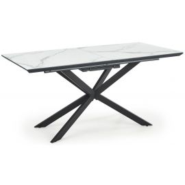 Стол раскладной Halmar Diesel 200x90x76 см, белый/черный | Кухонные столы | prof.lv Viss Online