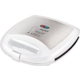 Beper Sandwich Toaster 90.620 White/Silver (T-MLX16954) | Sandwich Toasters | prof.lv Viss Online
