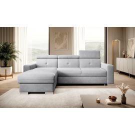 Eltap Fresia Sola Corner Pull-Out Sofa 176x247x104cm, Grey (CO-FR-LT-04SO) | Sofas | prof.lv Viss Online