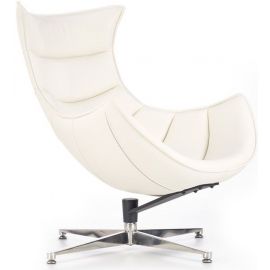 Кресло для отдыха Halmar Luxor, белое | Мягкая мебель | prof.lv Viss Online