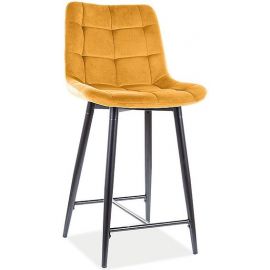 Signal August C H-1 Velvet Bar Chair 45x39x103cm | Bar chairs | prof.lv Viss Online