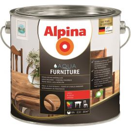 Laka Mēbelēm Alpina Aqua Furniture Spīdīga | Paints, varnish, wood oils | prof.lv Viss Online