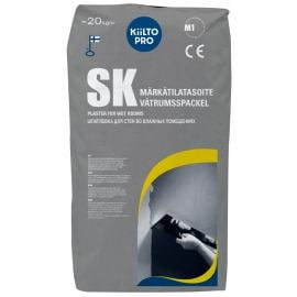 Kiilto SK Drywall Filler for Wet Areas Grey, 20kg | Fillers | prof.lv Viss Online