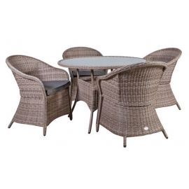 Home4you Siena Garden Furniture Set Brown | Outdoor furniture sets | prof.lv Viss Online