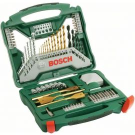 Набор отверток Bosch X-Line Titanium 70 шт. (2607019329) | Наборы ключей | prof.lv Viss Online