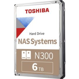 Жесткий диск Toshiba N300 HDWG460EZSTAU, 6 ТБ, 7200 об/мин, 256 МБ | Жесткие диски | prof.lv Viss Online