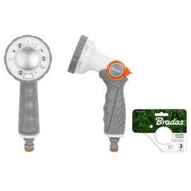 Bradas White Line Smooth Control Watering Gun With Adjustable Water Flow (699085) | Garden watering | prof.lv Viss Online