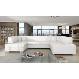 Izvelkams Dīvāns Eltap Havana Soft U Veida 207x320x73cm Kreisais Stūris Balts (Hv20) | Izvelkamie dīvāni | prof.lv Viss Online