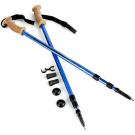 Ski Poles FLASHBACK 105-135cm Blue (925066) | Spokey | prof.lv Viss Online