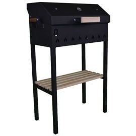 Abas Girls with Attached Legs 104x35x75cm Black (4751017340158) | Garden barbecues | prof.lv Viss Online