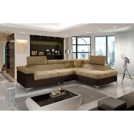 Eltap Eridano Berlin/Soft Corner Pull-Out Sofa 202x275x90cm, Beige (ERI_17) | Living room furniture | prof.lv Viss Online