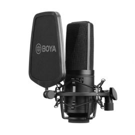 Boya BY-M1000 Clip-On Microphone, Black | Microphones | prof.lv Viss Online
