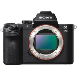 Bezspoguļa Kamera Sony Alpha 7 II 24.3Mpx Melna (ILCE7M2B.CEC) | Fotokameras | prof.lv Viss Online