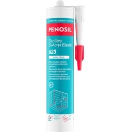 Akrila Hermētiķs Penosil Sanitary SilAcryl Elastic 633 0.3l, Balts (H4429) | Silicones, acrylics | prof.lv Viss Online