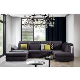 Eltap Evanell Monolith Corner Pull-Out Sofa 216x336x102cm, Grey (Evl_44) | Corner couches | prof.lv Viss Online