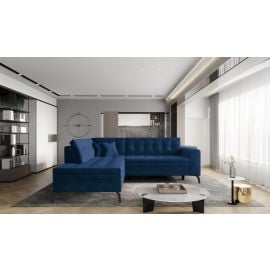 Eltap Lanvin Luxury Corner Pull-Out Sofa 210x260x93cm, Blue (CO-LAN-LT-40LU) | Sofas | prof.lv Viss Online