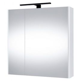 Зеркальный шкаф Riva SV63, матово-белый (белый матовый SV63) | Riva | prof.lv Viss Online