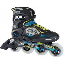 Fila Primo LX90 Leisure Inline Skates Black/Blue/Yellow | Roller skates | prof.lv Viss Online