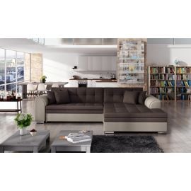 Eltap Sorento Jasmine/Corner Pull-Out Sofa 58x295x80cm, Brown (SO_19) | Upholstered furniture | prof.lv Viss Online