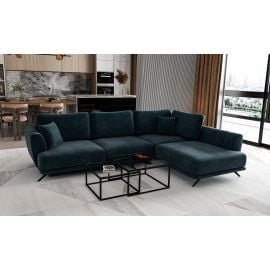 Eltap Larde Cloud Corner Pull-Out Sofa 191x276x90cm, Blue (CO-LAR-RT-40NU) | Sofas | prof.lv Viss Online