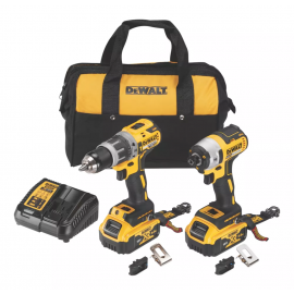 Dewalt XR 2 Tool Kit 2x5Ah, 18V (DCK266P2LR-QW) | Tool sets | prof.lv Viss Online
