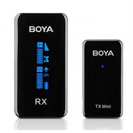 Мини-петличный микрофон Boya BY-XM6-S1, черный | Boya | prof.lv Viss Online