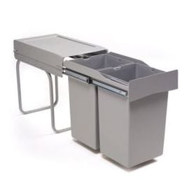 Atkritumu konteiners GOLLINUCCI 2 x 14 litri​ (222GS) | Virtuves furnitūra | prof.lv Viss Online