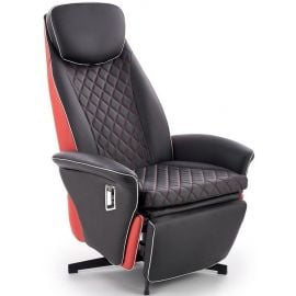 Кресло отдыха Halmar Camaro Черно-красное | Складные стулья | prof.lv Viss Online