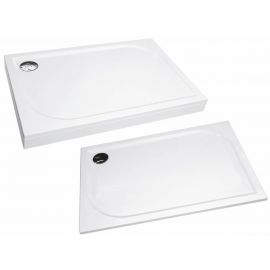 Spn SP711 Shower Panel 80x120cm, White (PT-711K-R) | Shower pads | prof.lv Viss Online