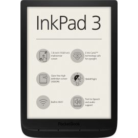 E-Grāmatu Lasītājs PocketBook InkPad 3 8GB Melns (PB740-E-WW) | Planšetdatori un piederumi | prof.lv Viss Online