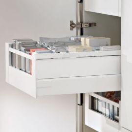 Blum Antaro Inner Drawer D with Runner and Decorative Edge, 550mm (55.55.80.11) | Drawer mechanisms | prof.lv Viss Online