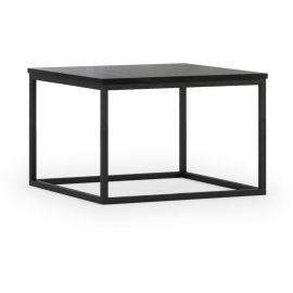 Журнальный столик Eltap Avorio 60x60x40 см, черный (SF-AVO-B-STO60) | Стеклянные столы | prof.lv Viss Online