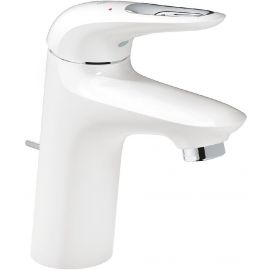 Grohe Eurostyle 23374LS3 Смеситель для ванных комнат с сливным устройством, белый/хром | Смесители воды (смесители) | prof.lv Viss Online