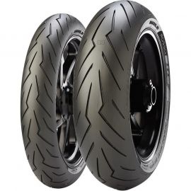 Pirelli Diablo Rosso III Motorcycle Tire for Touring Sport, Rear 180/55R17 (2635500) | Motorcycle tires | prof.lv Viss Online